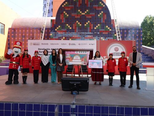 2025-8 Conapred y Lotería Nacional emiten billete que promueve la importancia de la inclusión y la no discriminación