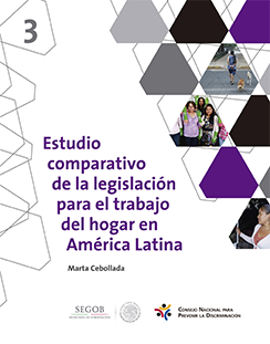 Portada Estudio comparativo de la legislación para el trabajo del hogar en América Latina