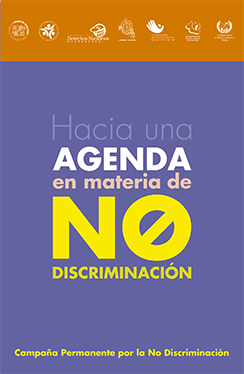 Portada Hacia una agenda en materia de no discriminación