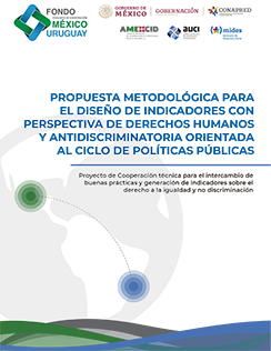 Portada Propuesta metodológica para el diseño de indicadores con perspectiva de derechos humanos