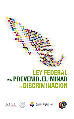 Portada Ley federal para prevenir y eliminar la discriminación 2018